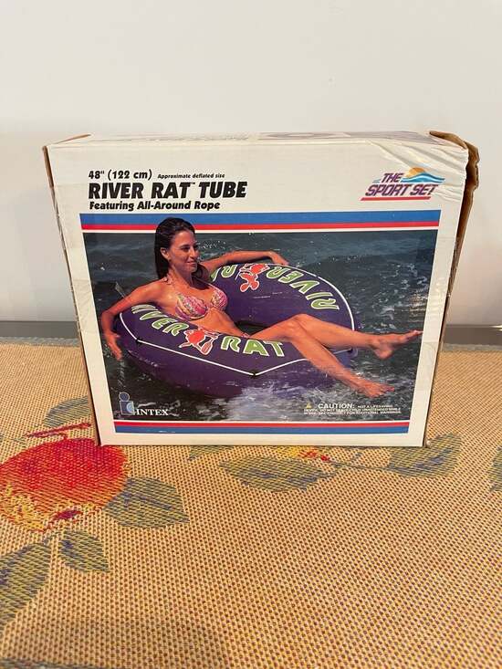 Intex Other - Vintage Intex River Rat 48" Inflatable Water Tube The Sport Set New in Box